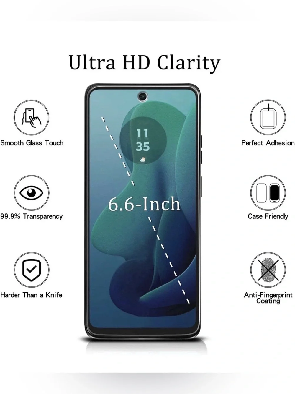 MAYtobe 2-Pack Screen Protector for Motorola Moto G 5G (2024)